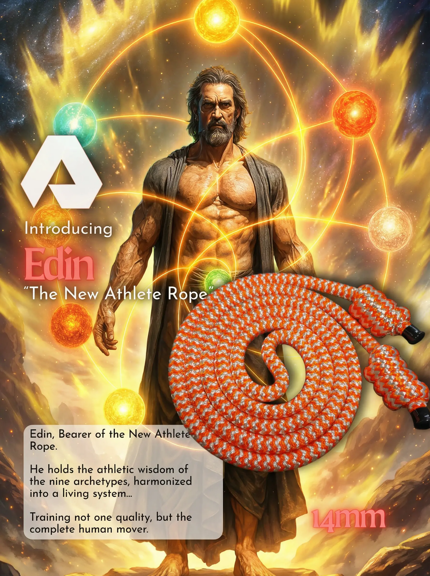 🌌 Edin — 14mm New Athlete Project Series Rope