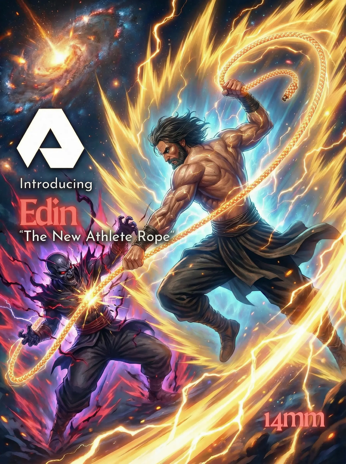 🌌 Edin — 14mm New Athlete Project Series Rope