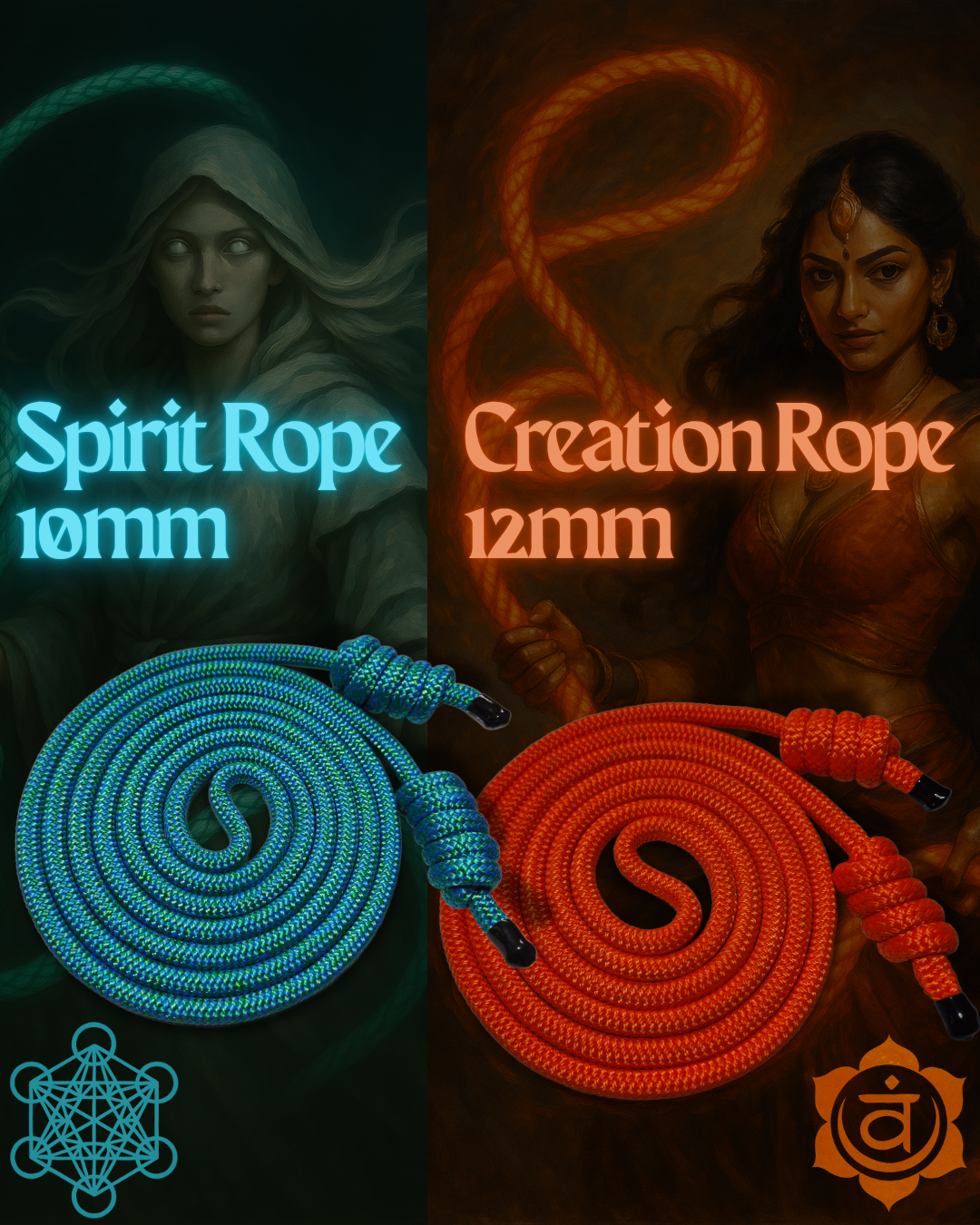 Spiritflow Series Bundle – The Spirit + Creation Ropes (10mm & 12mm)